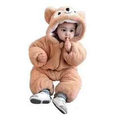 【期間限定】【新品】 [TSYMQCR] クリスマス キッズコスチューム ベビー服着ぐるみキッズ用 動物出産祝い カバーオール もこ