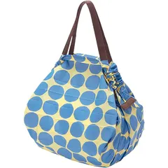 中古 【新品】 マーナ (marna) Shupatto コンパクトバッグ L (ドット) シュパット 一気にたためる エコバ 即納