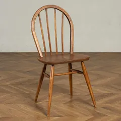 【即納】椅子・ソファ イギリス エルム アーコール ERCOL ヴィンテージ 4本 スポーク フープバックチェア ercol 椅