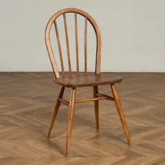 【送料無料】椅子・ソファ イギリス エルム アーコール ERCOL ヴィンテージ 4本 スポーク フープバックチェア ercol 椅
