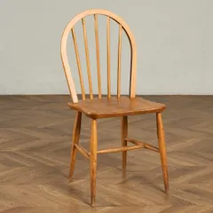 椅子・ソファ イギリス エルム アーコール ERCOL 5本スポーク フープバックチェア レア ercol フープバック 送料無料