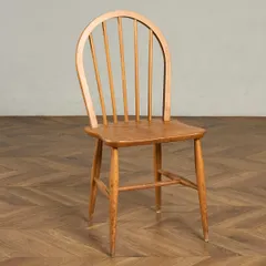 椅子・ソファ イギリス エルム アーコール ERCOL 5本スポーク フープバックチェア ブルーラベル レア ercol アウトレット