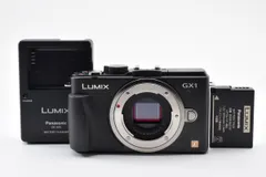 【期間限定】★極上品★《ショット数593回 》Panasonic パナソニック LUMIX DMC-GX1 ボディ 黒 ミラーレス 