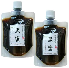 黒糖本舗垣乃花 沖縄産原料十割黒蜜 180g 2袋  アウトレット