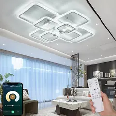 LED シーリングライト 6~20畳 おしゃれ 北欧 照明器具【節電・目に優しい光り方】無段階調光調色 APP遠隔制御/ セール