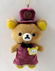 중고 キーホルダー しぇるじゅ店長 리락쿠마 ストア店長ぶらさげぬいぐるみ 「 리락쿠마 」 리락쿠마 ストア東京駅店限定