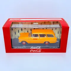 【中古品】MINICHAMPS 1/43 オペル レコード P1 ブレーク 1958 コカ・コーラ 430043270 ｜在庫あり