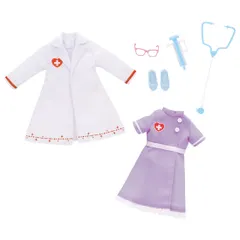 中古 タカラトミー(TAKARA TOMY) リカちゃん LW-14 ドクター&ナースドレスセット [単品] 即納