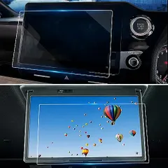 中古 K◆ruiya 【2点セット】 新型 トヨタ ノア ヴォクシー 90系 保護フィルム 専用 10.5インチ ナビ(強化ガ 即納
