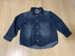 【期間限定】高品質140 SPAO ユニセックス デニムシャツ