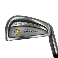 【中古】 本間ゴルフ LB-708 H＆F 24K GP  8S アイアンセット IR 3S GRAPHITE (フレッ｜在庫あり