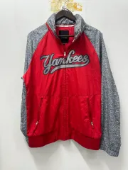 【送料無料】{ヴィンテージ最安値}MLB ニューヨーク・ヤンキース ウィンドブレーカー ジャケット 110