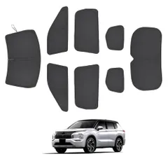【期間限定】AUTO SPEC アウトランダーPHEV 7人乗り サンシェード フルセット 車中泊グッズ 仮眠 全窓 目隠し 遮光シ