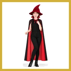 [ハベリィ] 魔女 吸血鬼 コスプレ ヴァンパイア マント 帽子 ハロウィン ドラキュラ コスチューム 大人用 衣装 仮 新着