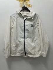 中古 {1万円ヴィンテージ最安値}MLB ニューヨーク・ヤンキース ウィンドブレーカー 白 95 即納