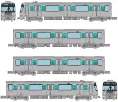 【中古】鉄道模型 1/150 横浜市営地下鉄グリーンライン 10000形 2次車 4両セットA 「リニア地下鉄道コレクシ アウトレット