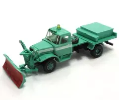 【送料無料】【中古】鉄道模型 1/150 いすゞTSD/HTS 岩崎工業除雪車 「ザ・トラックコレクション 第8弾」 ディスプレイモ