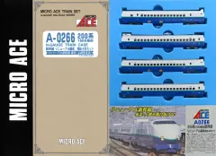 【中古】鉄道模型 1/160 200系 1500番台 新幹線 リニューアル編成 増結4両セット [A-0266]｜在庫あり