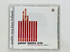 CD peter beets trio / live at the concertgebouw volume I / ピ 送料無料