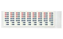 中古 【中古】鉄道模型 HOゲージ 1/80 東武8000系前面更新車 行先・種別幕東上用 即納