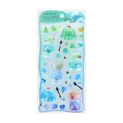 【激安】サンスター文具(Sun-Star Stationery) シール ウォーター ぷっくり うるしずく 昼下がりの喫茶店 S