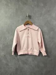 ニューバランス スウェット ピンク キッズ 120サイズ｜在庫あり