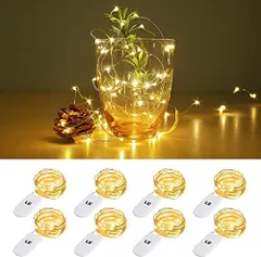 【激安】Lighting EVER LEDストリングライト 電池式フェアリーライト LEDイルミネーション 1m 20LED 電