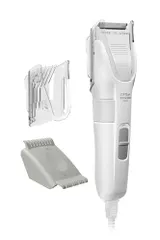 テスコム バリカン ヘアカッター 1?35mm 刈り高さ調整 刃の水洗いOK 海外対応 交流式 1.8m ホワイト TC セール