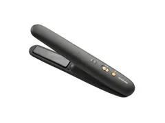 コイズミ ヘアアイロン ストレート コードレス USB充電式 海外対応 2段階温度調節 持ち運び コンパクト ポーチ付き 新着