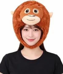 Haberry(ハベリィ) 被り物 帽子 大人用 宴会 余興 アニマル コスプレ かぶりもの 動物 仮装 コスチューム｜在庫あり