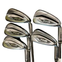【即納】【中古】 ピン G425  6S アイアンセット IR 純正特注シャフト (フレックスR) メンズ 男性用 右利き 右用