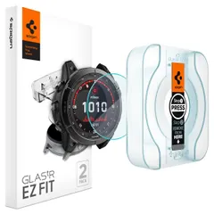 【送料無料】Spigen GlasTR EZ FIT スクリーンプロテクター Garmin Fenix 8 8 Pro 7X (51
