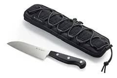 LALPHA (ラルファ) キャンプナイフ&ケース 三徳包丁 145mm 専用MOLLEケース付属 ナイフシース EDC｜在庫あり