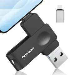 USBメモリー 512GB 【専用アプリ不要】Phone用USBメモリ4in1 phone 写真保存usb 大容量外付け 送料無料