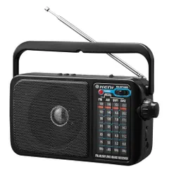 中古 G-KENI ポータブルラジオ小型 携帯ラジオ 卓上｜FM/AM/SW1/SW2対応｜USB/SD/TFカード再生｜AC 即納