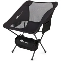 MOON LENCE アウトドア チェア キャンプ 椅子 折りたたみ コンパクト 超軽量 耐荷重150kg 収納袋付き ｜在庫あり