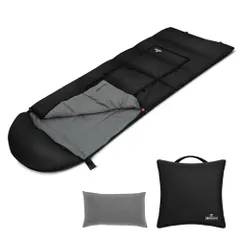 【送料無料】【防災備蓄にも】PYKES PEAK クッション型寝袋 シュラフ 1200g 丸洗いOK 軽量 コンパクト キャンプ ア