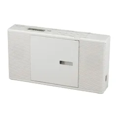【送料無料】東芝 オーレックス(AUREX) CDラジオ AX-C260(W) ホワイト ワイドFM対応 縦型 スリムデザイン 語学