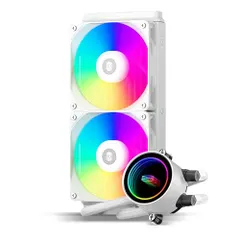 【激安】PCCOOLER CPS DA240 ARGB AIO リキッドクーラー 240mm CPUクーラー デュアルARGBフ