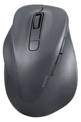 【送料無料】エレコム マウス ワイヤレスマウス 静音 Bluetooth EX-G 2023年モデル 左手用 XLサイズ 5ボタン 