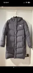 【期間限定】THE NORTH FACE ダウンジャケット ロング丈 グレー 160
