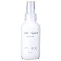 中古 moumou(ムームー)ボディミストシルク(パウダリーで華やかな香り)100ml [SILK] 即納