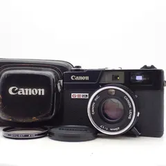 美品 Canon Canonet QL17 G-III G3 ブラックペイント 40mm f1.7 レンジファインダー  セール