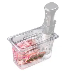 【送料無料】低温調理 フードコンテナ 透明ケース ぬか漬け容器 ジップロック 保存容器 フードケース タッパー 低温調理器 コンテナ