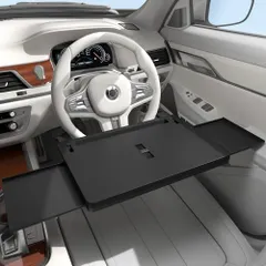 K◆Oasser 車 ハンドル テーブル 運転席 角度調整可能なハンドルテーブル | 仕事、食事 、掃除が簡単、サイドテ アウトレット