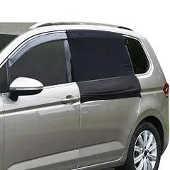 【即納】K◆セイワ(SEIWA) 車用 防虫ネット 楽らくマグネット リアドア専用 IMP039 2枚入り メッシュ 車中泊 虫