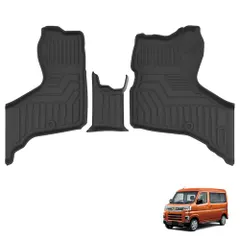 K◆Cartist アトレー S700V S710V S7系 フロント用 フロアマット 3D 2021年12月?現行 T セール