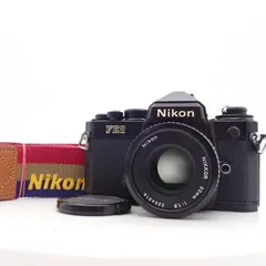 美品 Nikon FE2 ブラック 一眼レフフィルムカメラ 2143301 Ai-s Ais Nikkor 50mm f セール