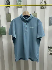 中古 95-100サイズ Titleist（タイトリスト）ゴルフ スウィング 半袖 ポロTシャツ スカイジーン 即納