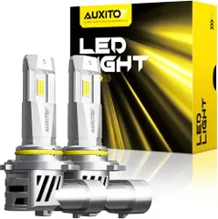 【期間限定】AUXITO HB3 LEDヘッドライト 車用 高輝度 LEDチップ搭載hb3 led ハイビーム用 爆光 6倍の明るさ